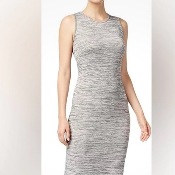 Express Dresses & Skirts - Express Heather Gray Midi Dress
